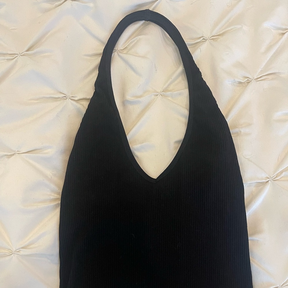 Cute black halter top